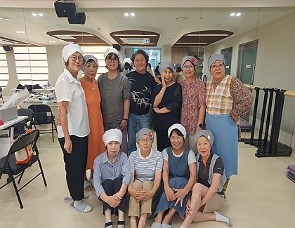 [70플러스 특화사업] 은곡나비 아카데미-지구야 살아라, 바느질 한 땀